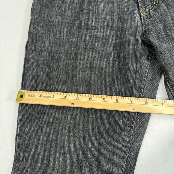 Structure Jeans Mens Size 32X30 Gray Black Slim Straight Leg - Picture 11 of 13